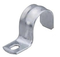 Скоба однолапковая металлическая  19-20мм 